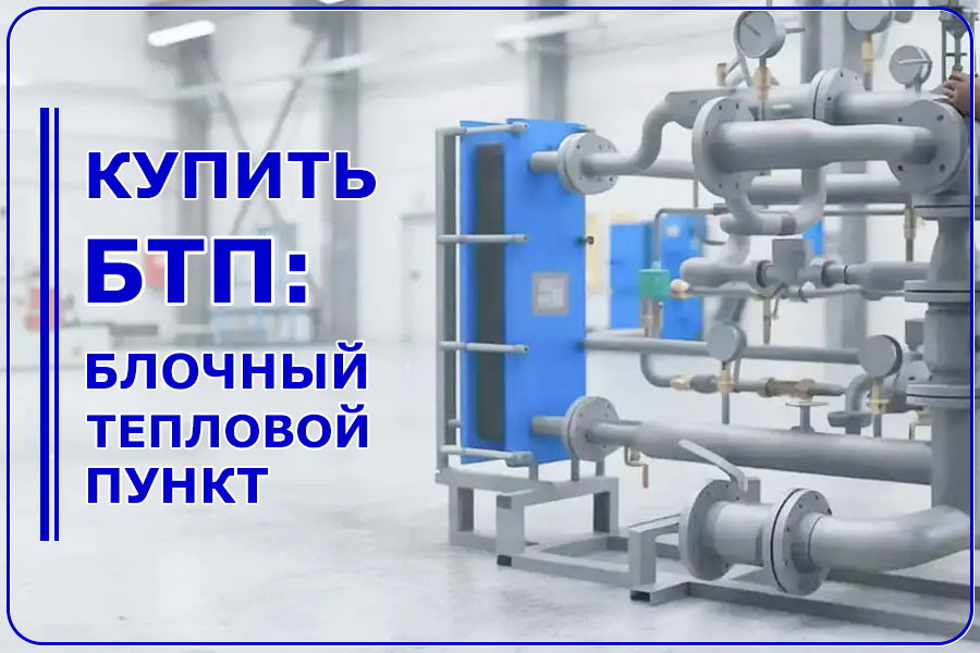 Купить БТП: блочный тепловой пункт Купить БТП: блочный тепловой пункт